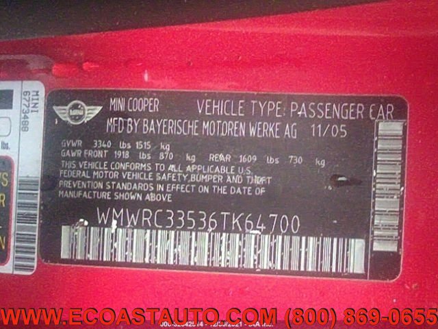 Used 2006 MINI Cooper Hardtop FWD image 19