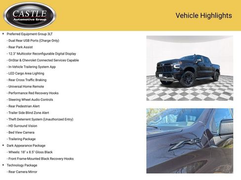 Used 2024 Chevrolet Silverado 1500 ZR2 w/ Technology Package AWD/4WD image 10