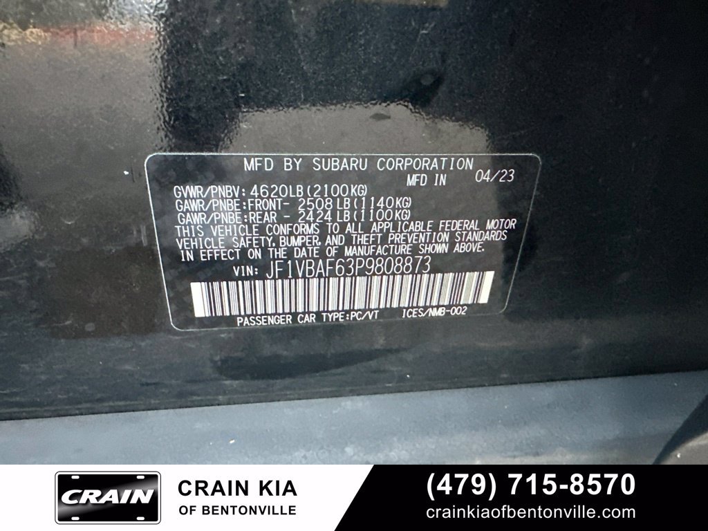 Used 2023 Subaru WRX Premium AWD/4WD image 20
