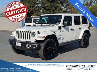 Certified 2021 Jeep Wrangler Unlimited Sahara w/ Cold Weather Group image 1