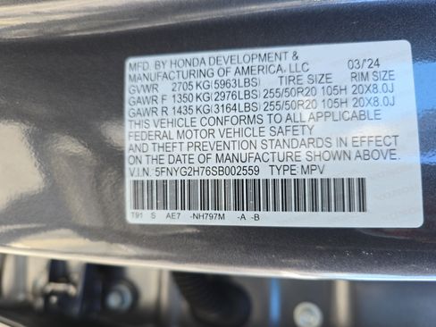 Used 2025 Honda Pilot Touring image 34