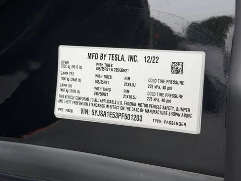 Used 2023 Tesla Model S Standard Range AWD/4WD image 32