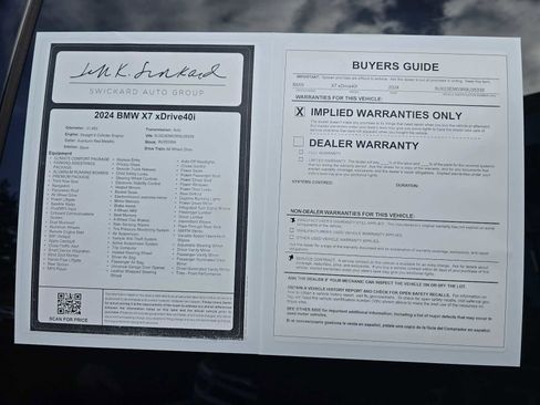 Used 2024 BMW X7 xDrive40i image 20