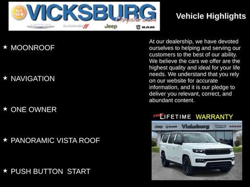 Used 2024 Jeep Grand Wagoneer L Series II w/ Quick Order Packagew 28T AWD/4WD image 25