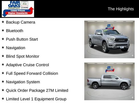 Used 2023 RAM 1500 Limited AWD/4WD image 2