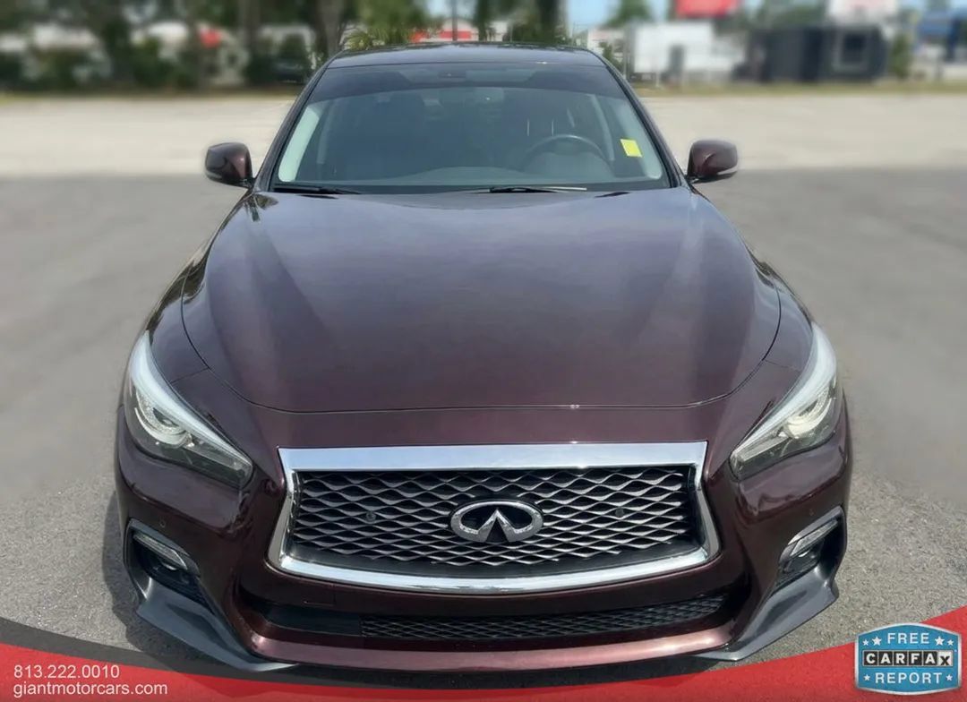 Used 2018 INFINITI Q50 Luxe AWD/4WD image 2
