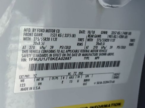 Used 2019 Ford Expedition XLT w/ Equipment Group 202A image 20