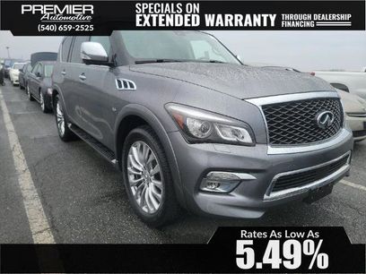 Used 2017 INFINITI QX80 4WD w/ Deluxe Technology Package