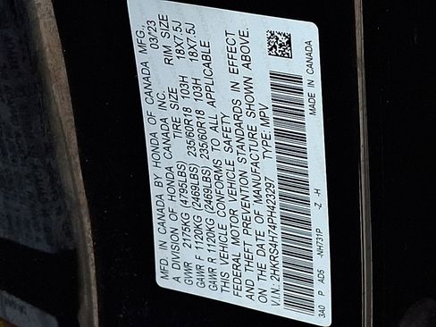 Certified 2023 Honda CR-V EX-L image 27