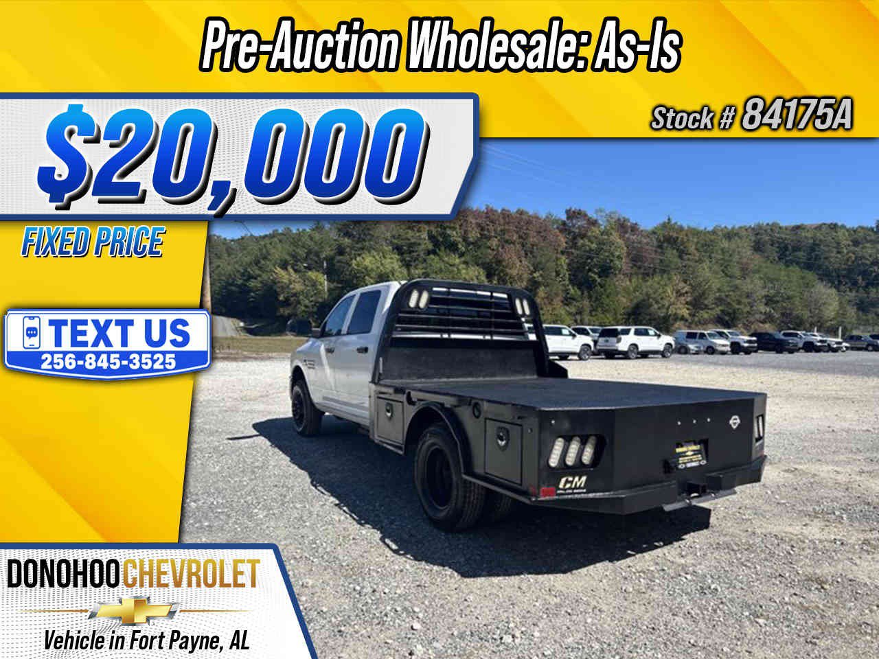 Used 2018 RAM 3500 Tradesman w/ Chrome Appearance Group AWD/4WD image 1