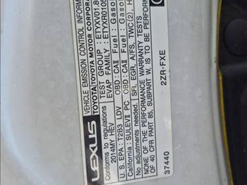 Used 2014 Lexus CT 200h w/ F Sport w/Nuluxe Interior FWD image 25