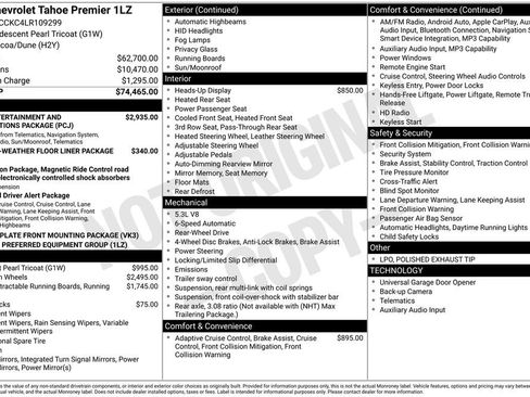 Used 2020 Chevrolet Tahoe Premier image 9