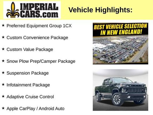 Used 2022 Chevrolet Silverado 2500 Custom w/ Custom Value Package AWD/4WD image 8
