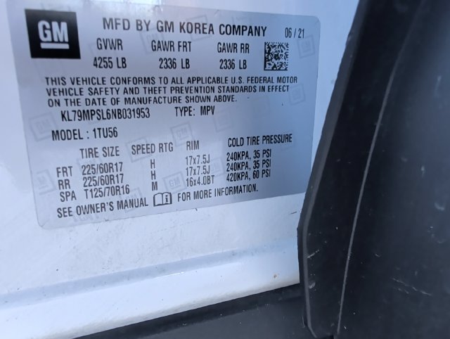 Used 2022 Chevrolet TrailBlazer LT FWD image 29