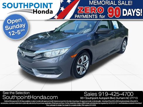 Used 2016 Honda Civic LX image 3