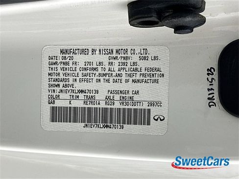 Used 2021 INFINITI Q60 3.0t Luxe w/ Essential Package image 45