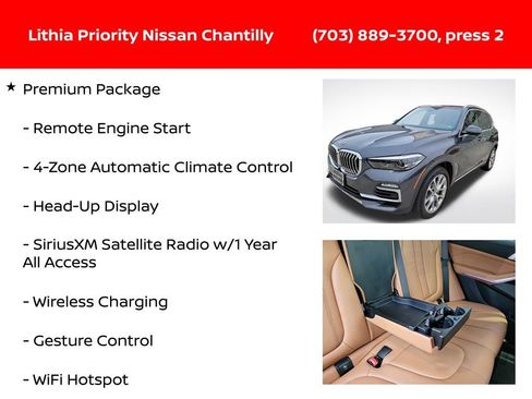 Used 2020 BMW X5 xDrive40i w/ Premium Package image 12
