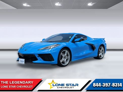 Certified 2025 Chevrolet Corvette Stingray Preferred Cpe w/ Z51 Performance Package RWD image 1