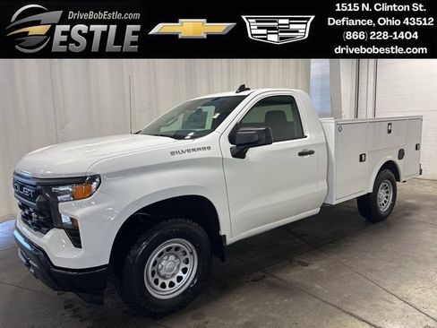New 2025 Chevrolet Silverado 1500 W/T w/ Work Truck Package AWD/4WD image 1