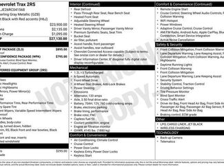Used 2024 Chevrolet Trax RS w/ Sunroof Package FWD video 3