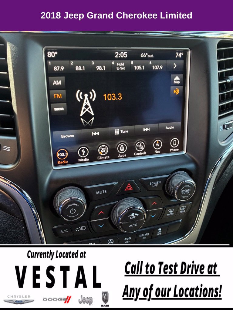 Used 2018 Jeep Grand Cherokee Limited AWD/4WD image 13
