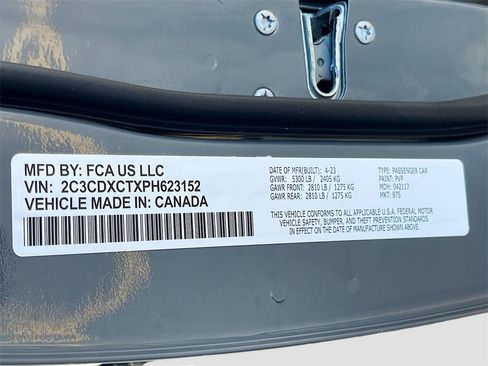 Used 2023 Dodge Charger R/T w/ Navigation & Travel Group image 33