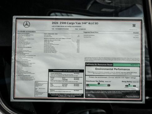 New 2026 Mercedes-Benz Sprinter 144 Cargo image 26
