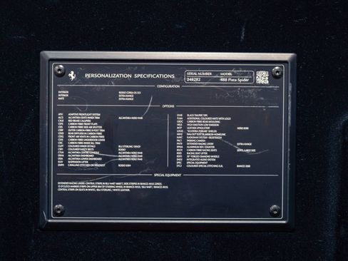 Used 2020 Ferrari 488 Pista Spider RWD image 57