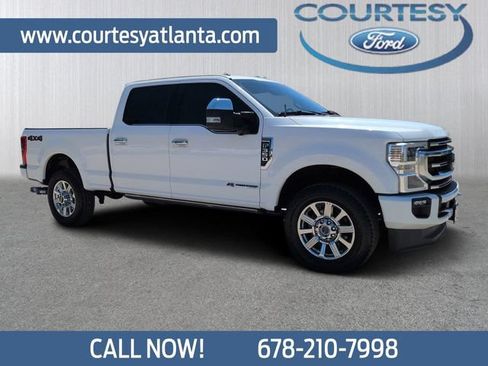 Used 2022 Ford F350 Platinum AWD/4WD image 1