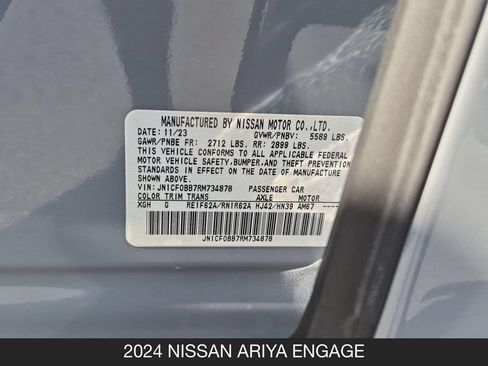 Used 2024 Nissan Ariya AWD image 25