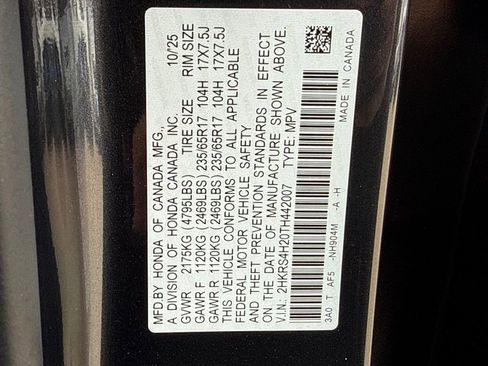 Certified 2026 Honda CR-V LX image 26