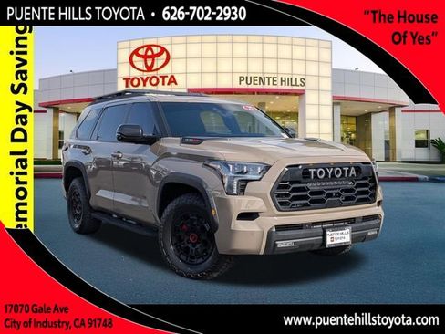 Certified 2025 Toyota Sequoia TRD Pro AWD/4WD image 1