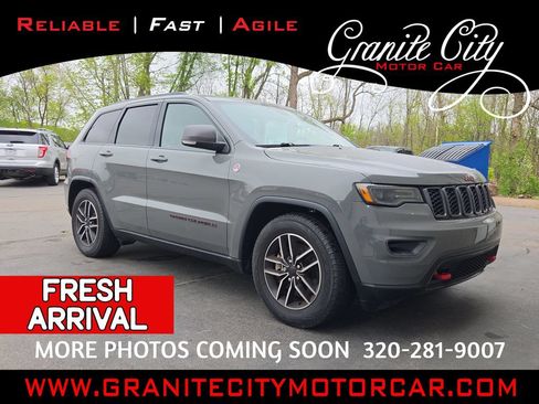 Used 2021 Jeep Grand Cherokee Trailhawk w/ Trailhawk Luxury Group AWD/4WD image 1