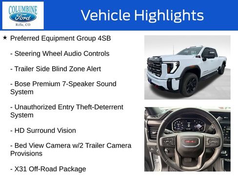 Used 2024 GMC Sierra 3500 AT4 w/ Technology Package AWD/4WD image 20