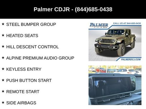 Used 2026 Jeep Gladiator Mojave w/ Steel Bumper Group AWD/4WD image 12