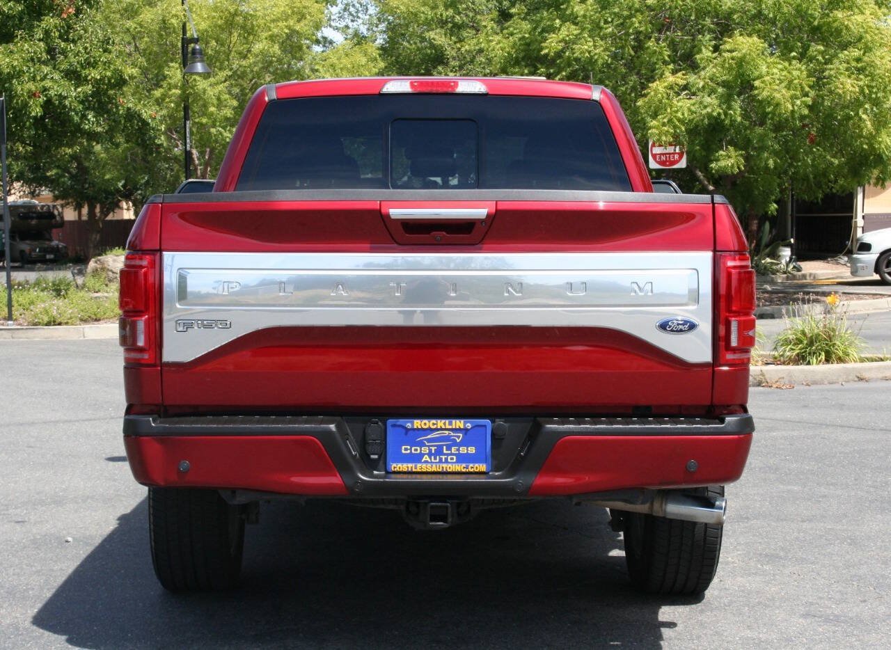 Used 2017 Ford F150 Platinum w/ Equipment Group 701A Luxury AWD/4WD image 6