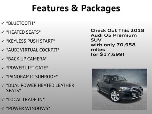 Used 2018 Audi Q5 2.0T Premium image 8