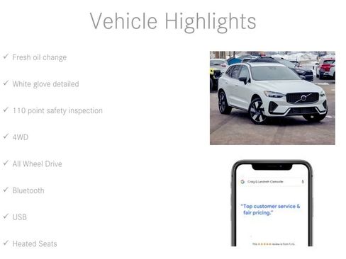 Used 2024 Volvo XC60 T8 Plus w/ Climate Package image 6