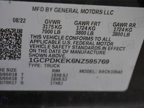 Certified 2022 Chevrolet Silverado 1500 LT image 37