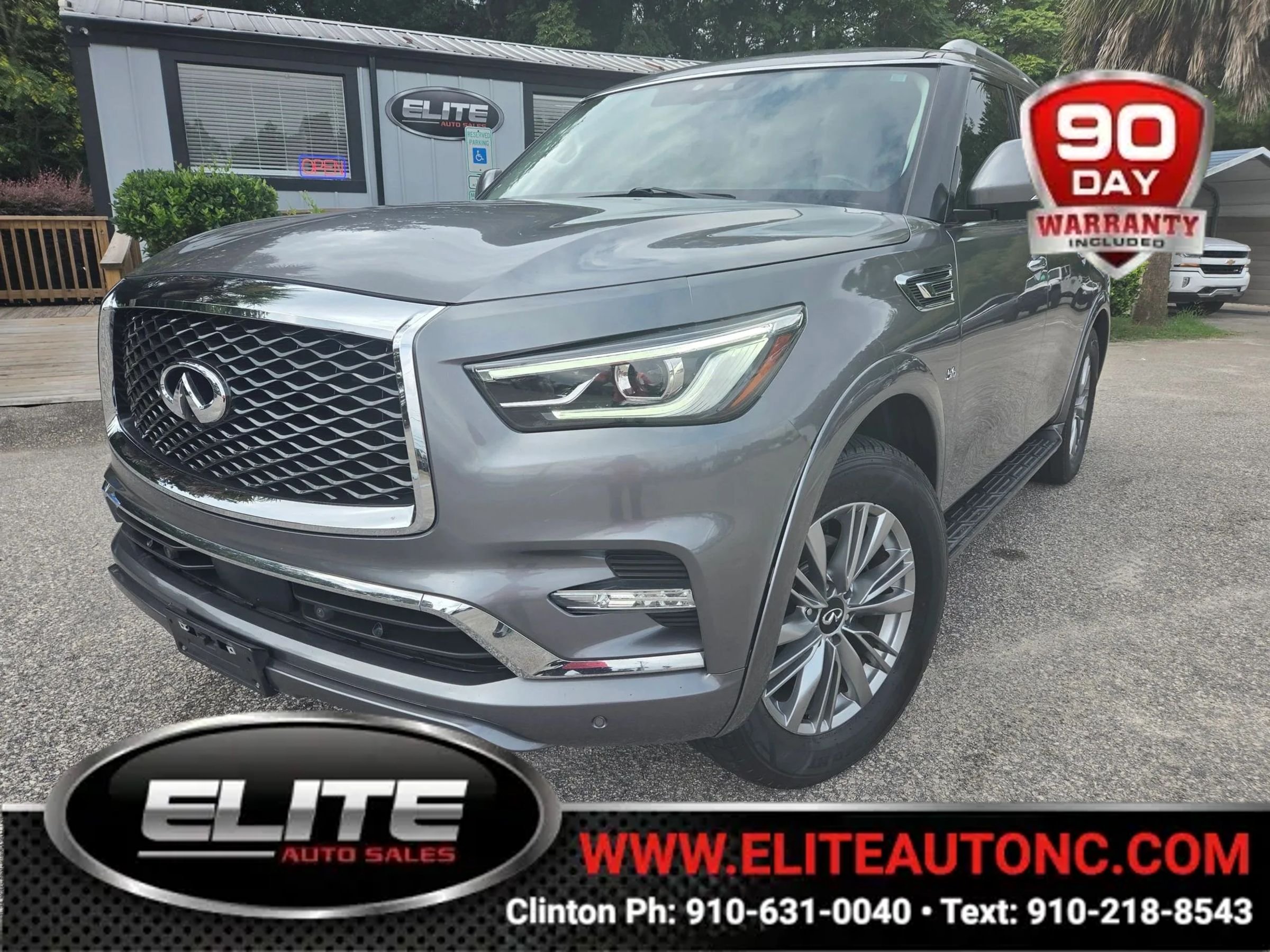 Used 2020 INFINITI QX80 Luxe w/ Proassist Package AWD/4WD image 1