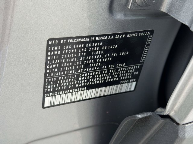 Certified 2023 Volkswagen Taos S AWD/4WD image 35