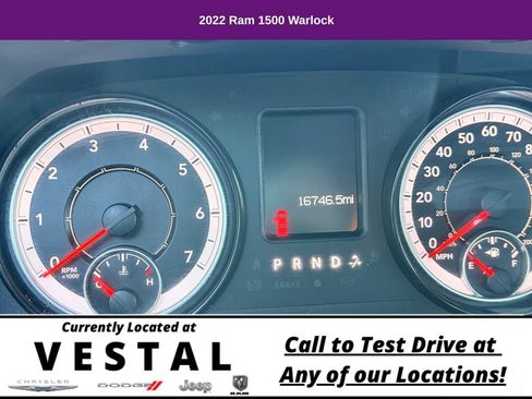 Used 2022 RAM 1500 Warlock w/ Warlock Decor Package AWD/4WD image 13