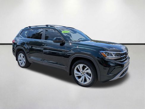 Used 2021 Volkswagen Atlas SE w/ Panoramic Sunroof Package AWD/4WD image 1