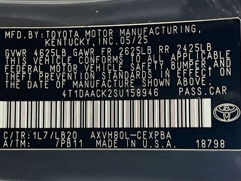 Certified 2025 Toyota Camry XSE FWD image 29