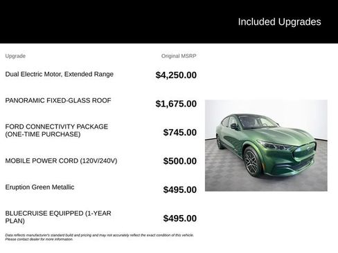 Certified 2025 Ford Mustang Mach-E Premium AWD/4WD image 6