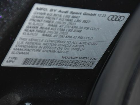 Used 2024 Audi RS Q8 w/ Black Optic Package image 31