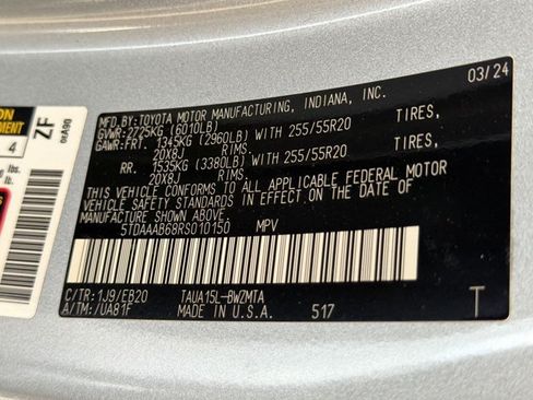 Certified 2024 Lexus TX 350 AWD w/ Captains Chair Package image 27