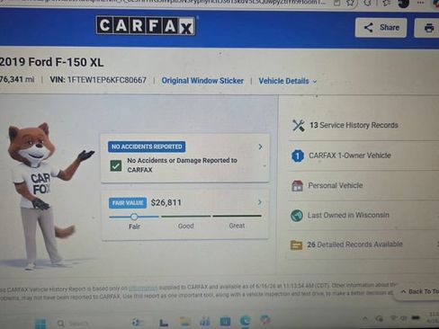 Used 2019 Ford F150 XL w/ Equipment Group 101A Mid AWD/4WD image 2