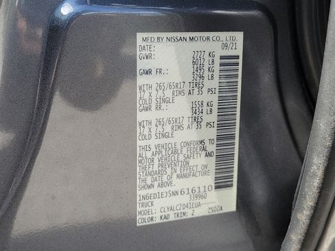 Used 2022 Nissan Frontier SV RWD image 32