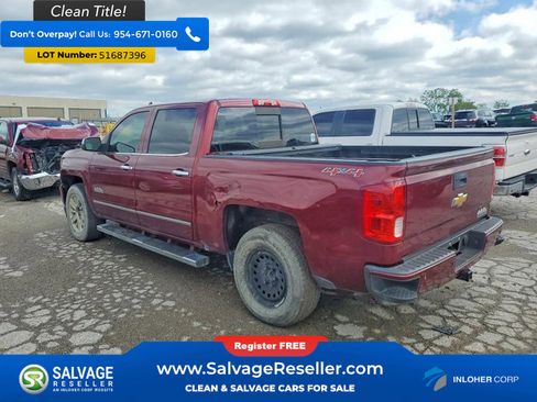 Used 2016 Chevrolet Silverado 1500 High Country w/ High Country Premium Package AWD/4WD image 3